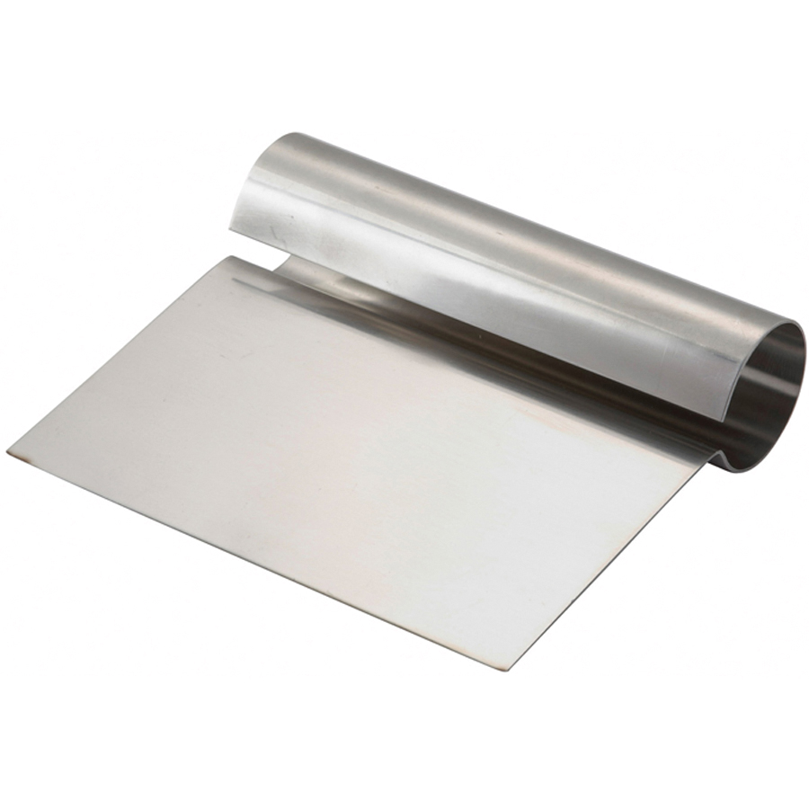 DSC-1 DOUGH CUTTER SCRAPER EA 5.25X4.25 SS - EA -