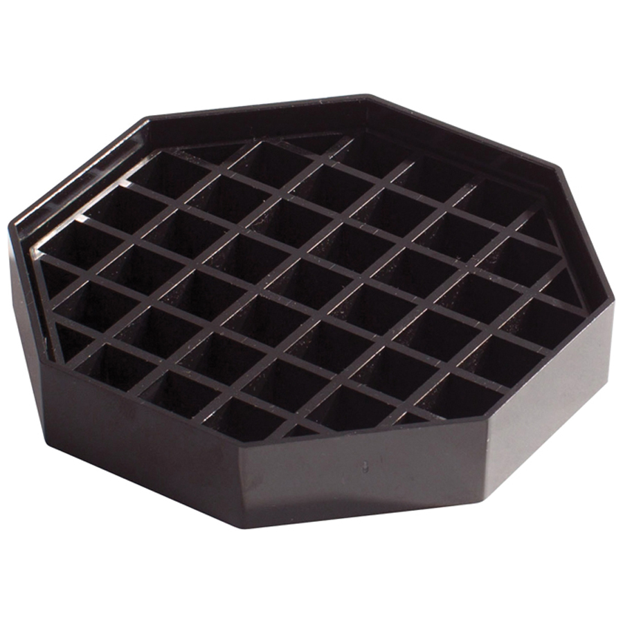 DT-45 OCTAGON Black DRIP TRAY    4/PK