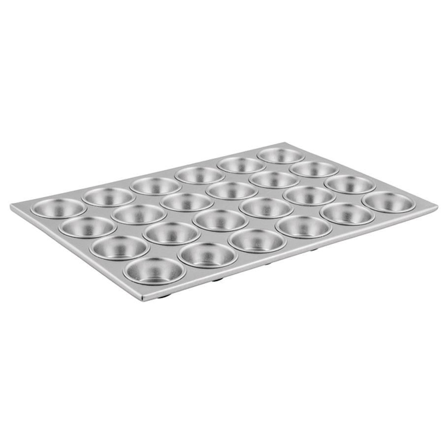 AMF-24 MUFFIN PAN 24CUP 3OZ 20.5X14 ALUMINUM - EA -