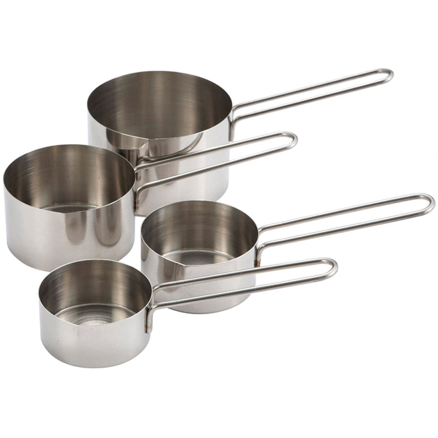 MCP-4P MEASURING CUP 4 PC SET 1CUP-1/4-1/3-1/2 - SET