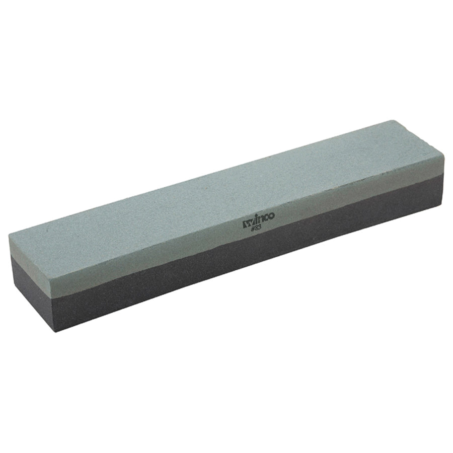 SS-1211 KNIFE SHARPENING STONE 12" FINE/MED RECT - EA