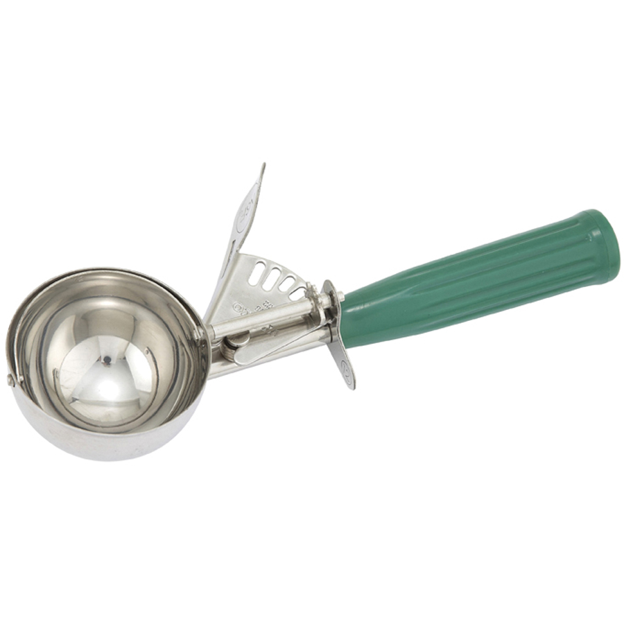 ICD-12 DISHER SIZE 12 GREEN SS ROUND BOWL - EA - SPEC ORD