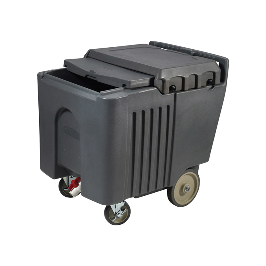 IIC-29 ICE BIN CADDY MOBILE 125LB CAPACITY GRAY - EA S/O