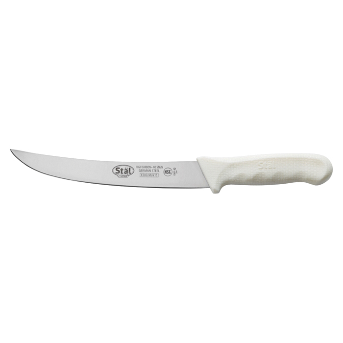 KWP-82 BREAKING KNIFE 8" WHITE GERMAN STEEL - EA -