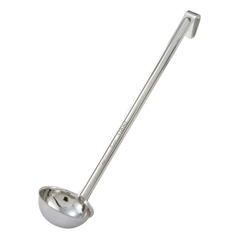 LDIN-4 LADLE SERVING 4OZ SS 1 PIECE - EA - SPEC ORD