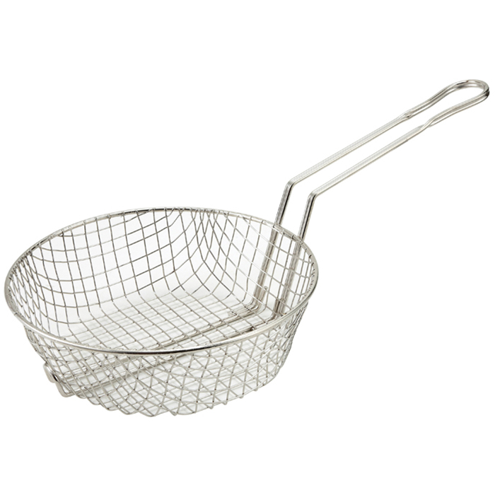 MSB-10 FRYER BASKET 10X3 ROUNDCOARSE MESH - EA -