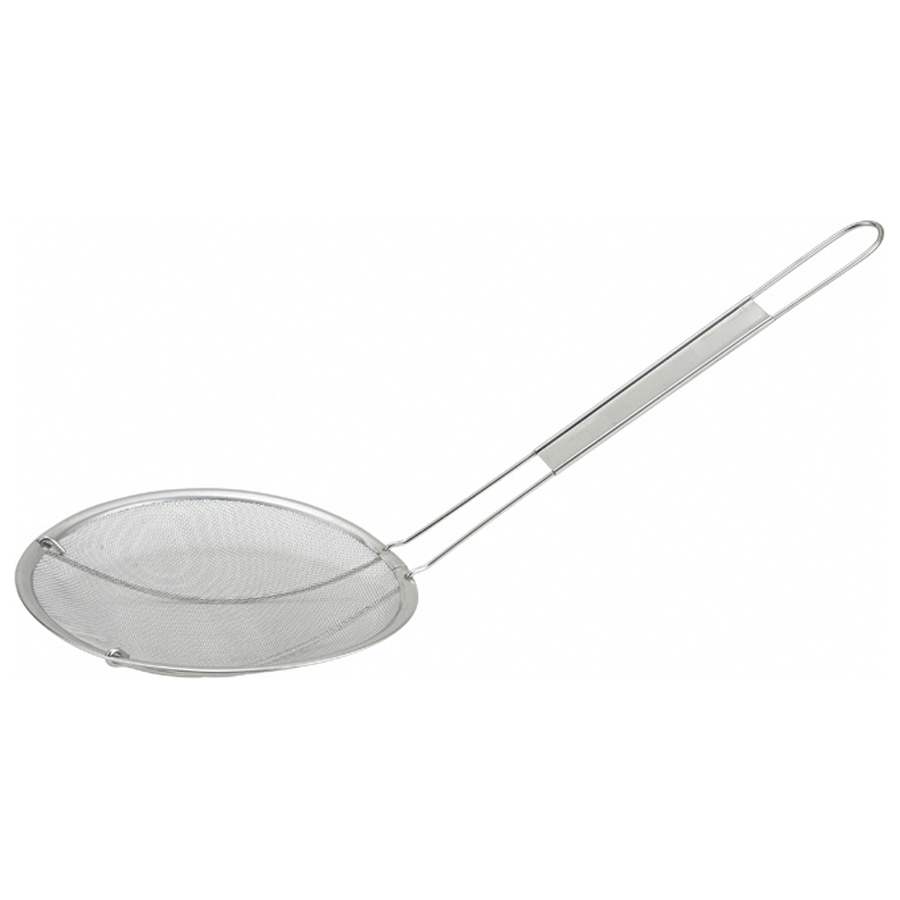 MSS-6F MESH STRAINER 6" BOWL W/HANDLE FINE S/S 120/CS