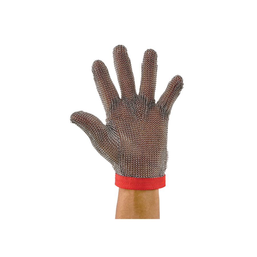 MEDIUM RED REVERSIBLE MESH GLOVES