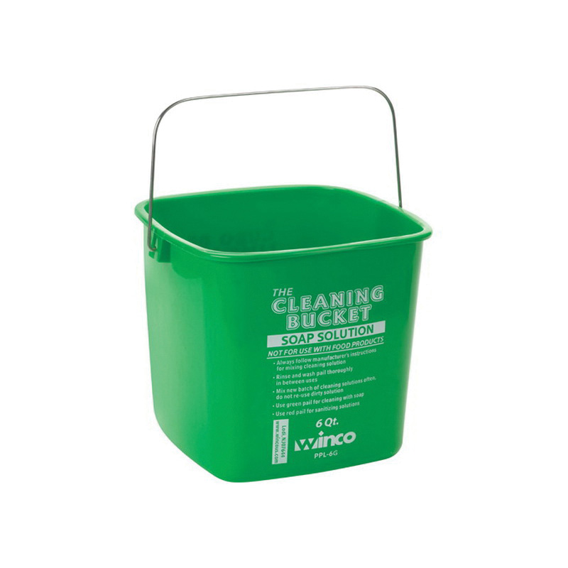 PPL-6G SANITIZING BUCKET GREEN6QT - EA -