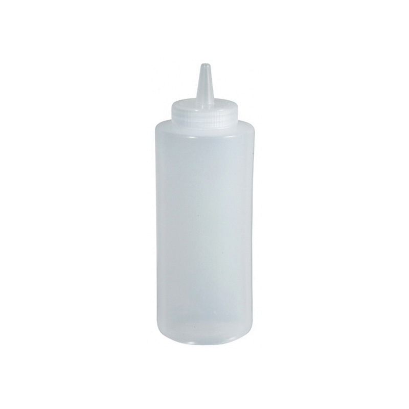 PSB-24C 24OZ SQUEEZE BOTTLE6/pk - CLEAR -