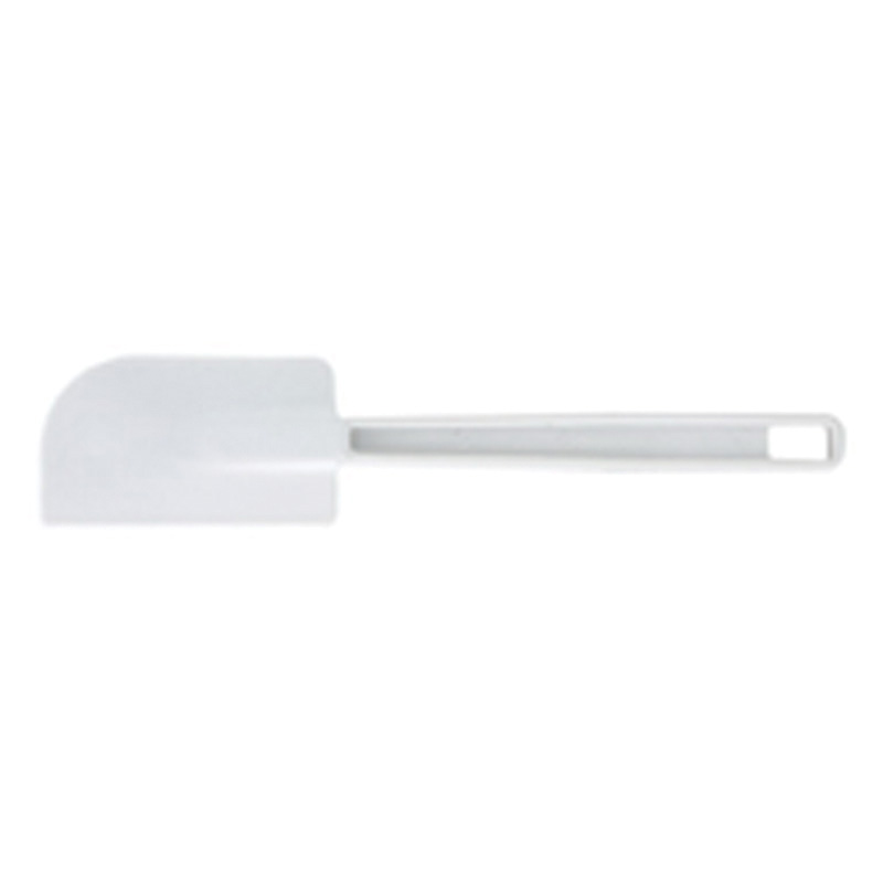 PSC-10 SPATULA PLASTIC 10" WHITE FLAT BLADE - EA
