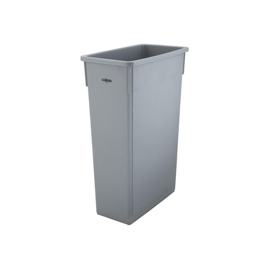 PTC-23SG TRASH 23GAL INDOOR RECEPTACLE GRAY - EA SPEC ORD