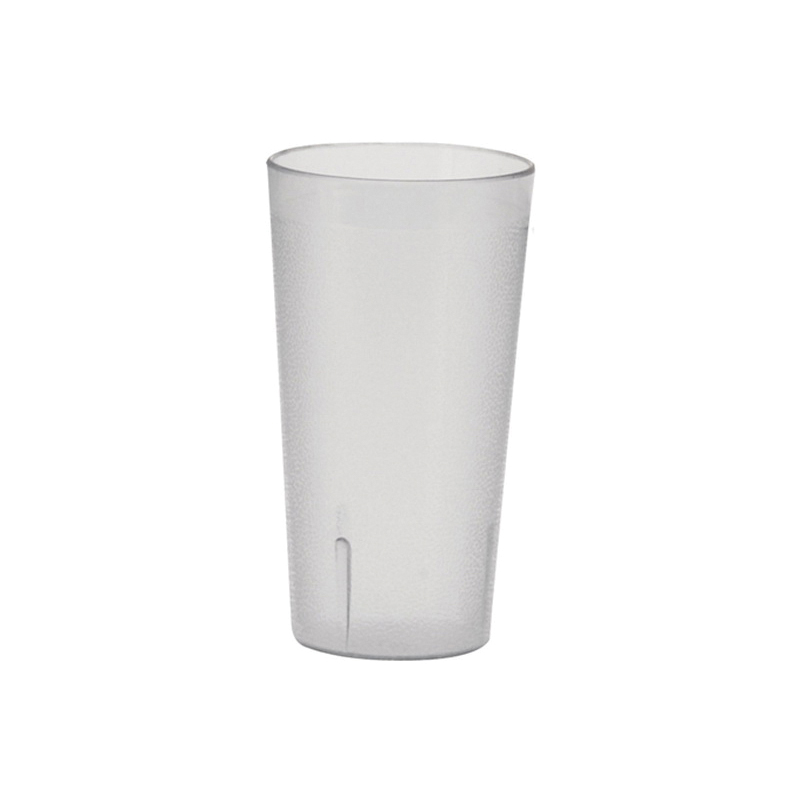 8oz Plastic Pebbled Tumbler - Clear - DZ