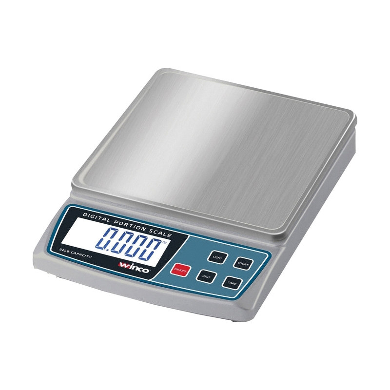 Scale Portion Digital 22lb LCD Display w/Backlight - EA