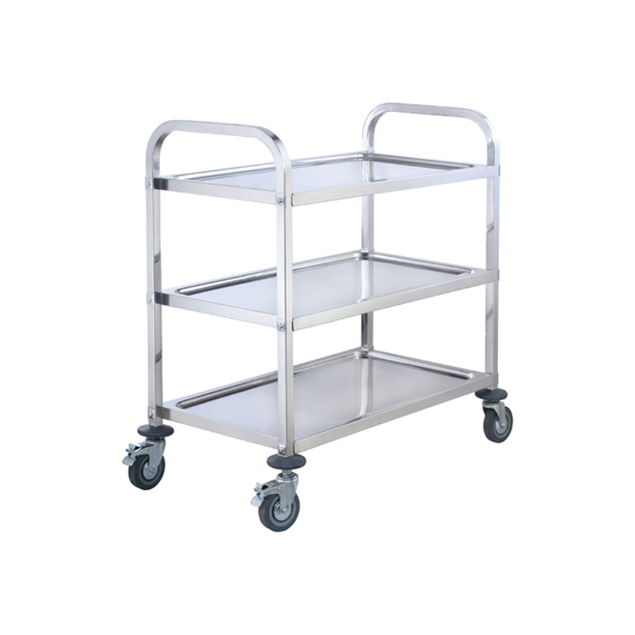 SUC-30 TRANSPORT TROLLEY 30X163 TIER WITH WHEELS SS - EA -