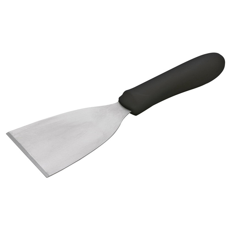 TKP-32 GRILL SCRAPER 4.5" SS BLACK HANDLE - EA - SPEC ORD