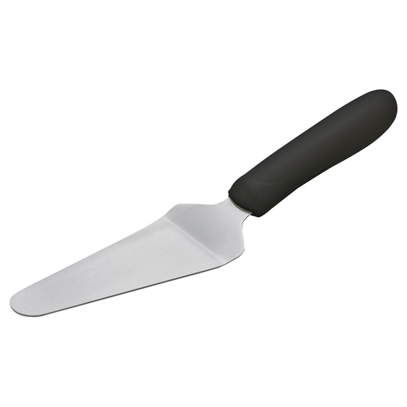 Cake Pie Server 4-5/8x2-3/8 Offset SS Blade - Black Handle - EA