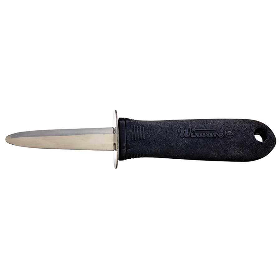 VP-314 OYSTER CLAM KNIFE 7-5/8SOFT GRIP BLACK HANDLE  EA