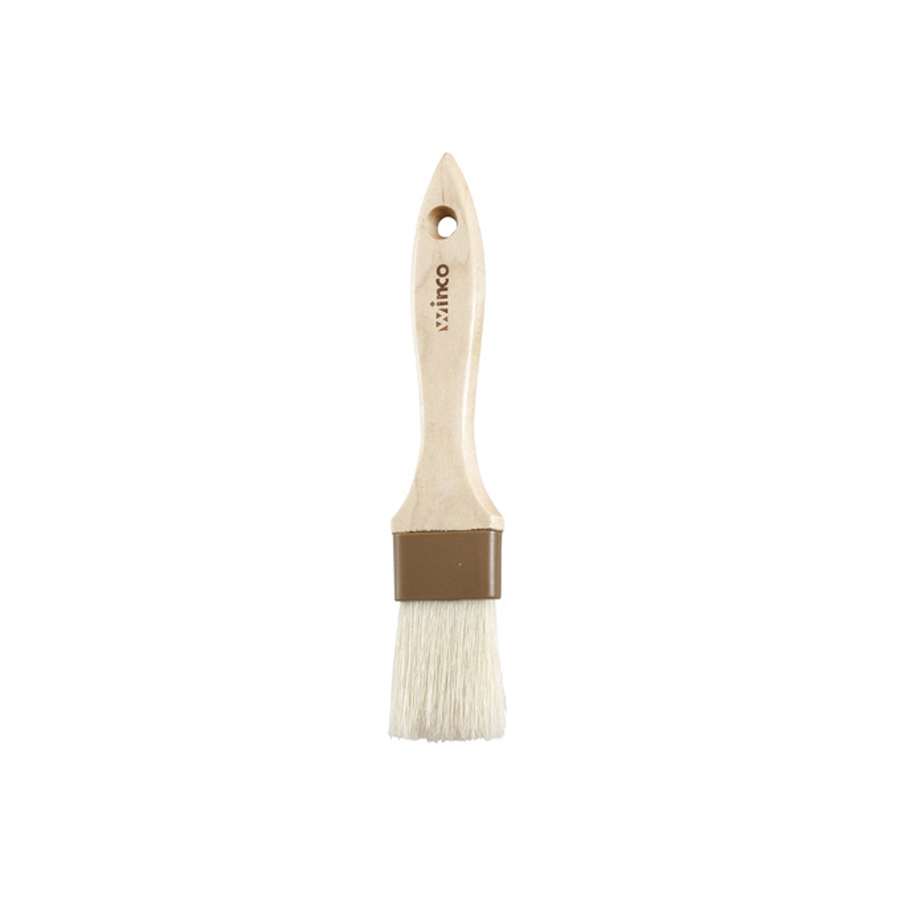 WFB-15 PASTRY BRUSH 1.5" WIDEFLAT WOOD HAND - EA -