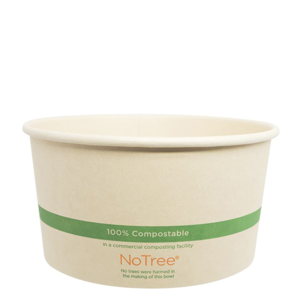 32oz No Tree Wide Paper Bowl 300/cs