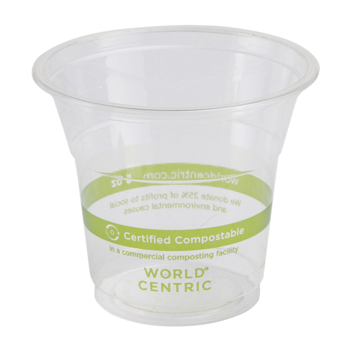 CP-CS-5oz CLR COMPOSTABLE CUP 2M/CS