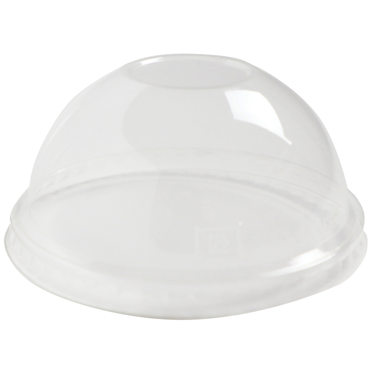 CPL-CS-12DP DOME NO HOLE LID F9-24oz COLD CUP PLA 1M/CS
