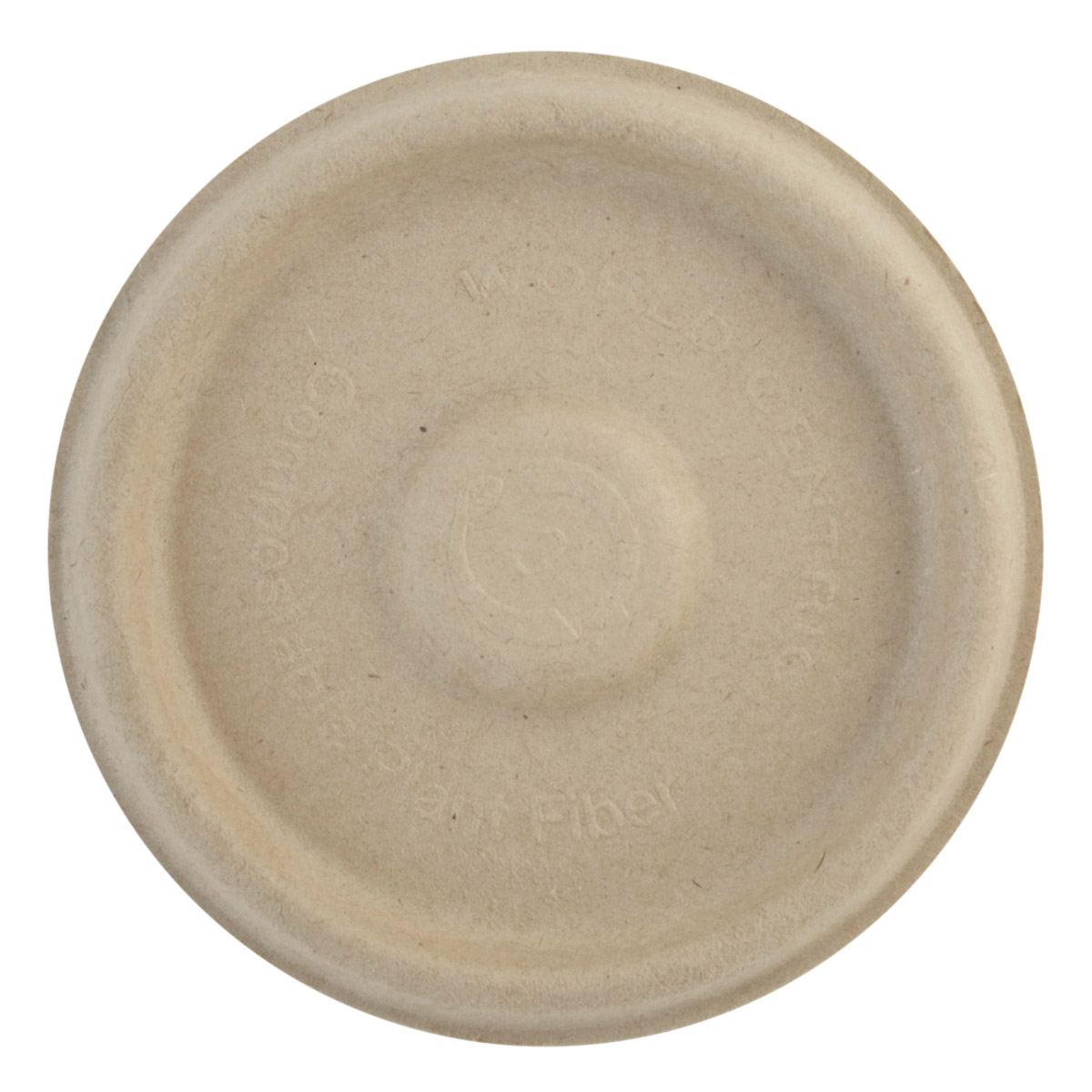 CUL-SC-U4-LF 4oz SOUFFLE LID SUGARCANE 1/CS