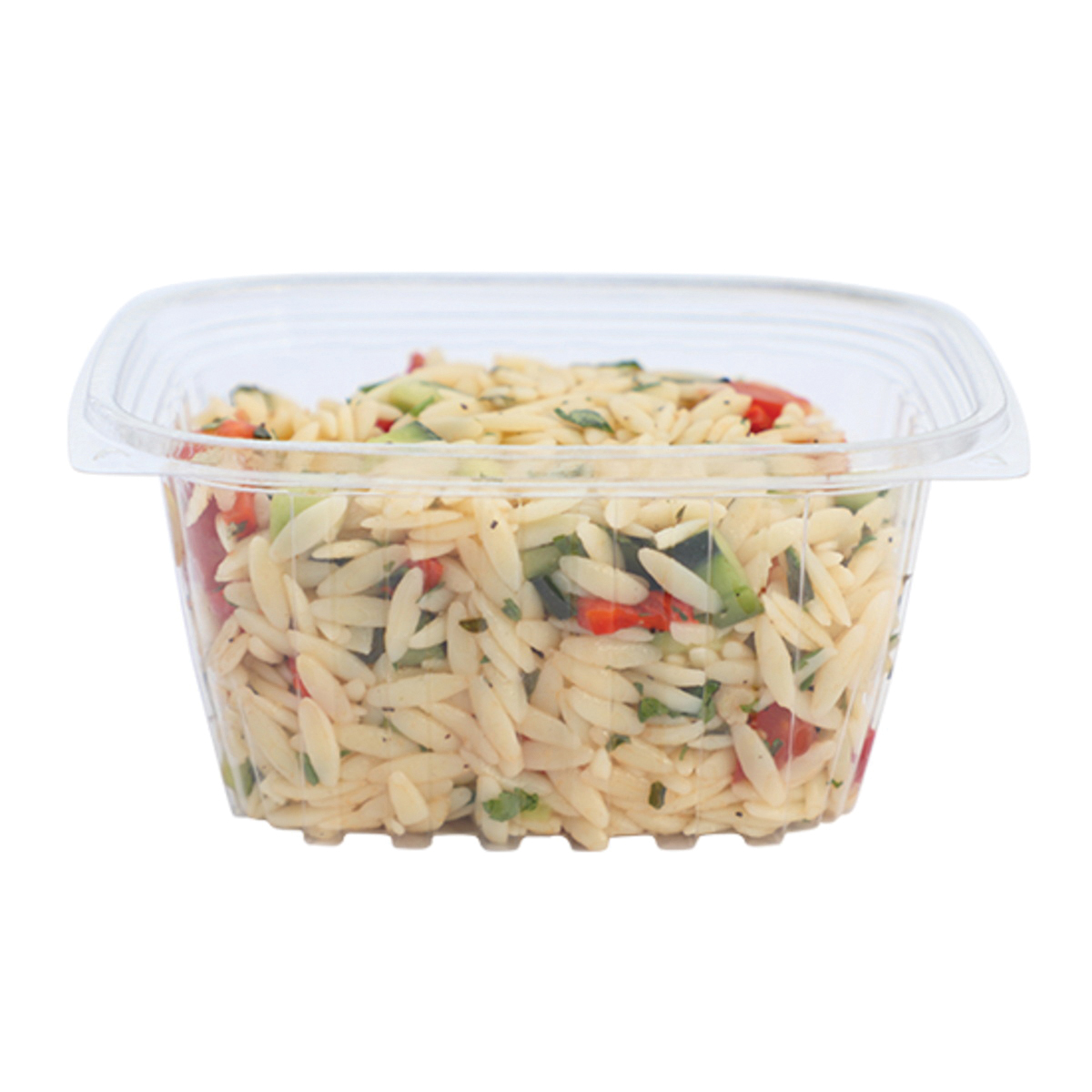 RD-CS-16oz Clear RECT DELI CONT900/CS COMPOSTABLE