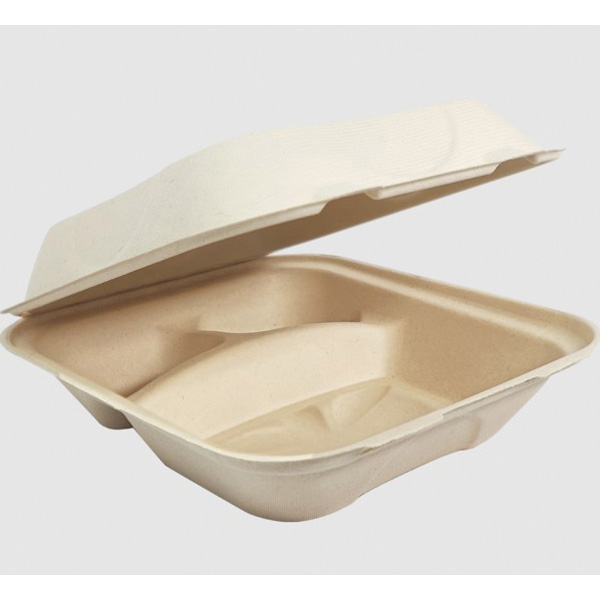 TO-SC-U8TL-LF 3-COMP FIBER CLAMSHELL LAMINATED 8X8X3 300/CS