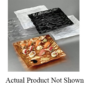 EMI-CP12 Clear/GREEN SQUARE TRAYCONTEMPLATE 25/CS